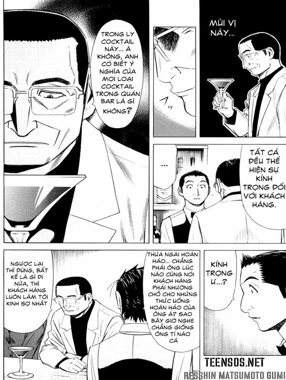 Truyện Tranh Bartender - Người Pha Chế Rượu trang 3
