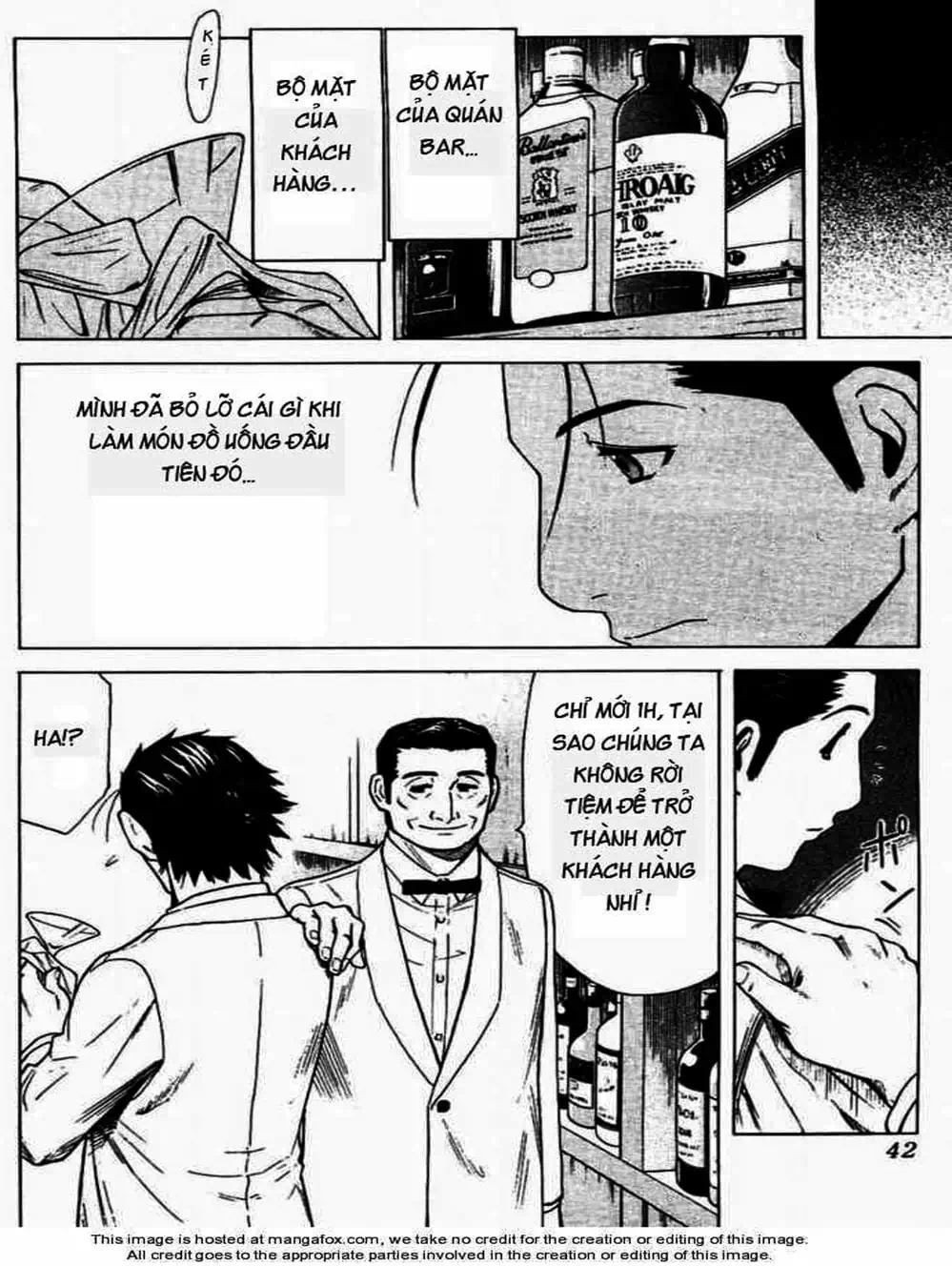 Truyện Tranh Bartender - Người Pha Chế Rượu trang 3