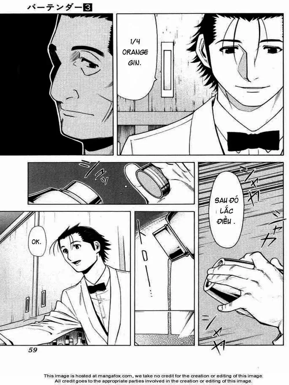 Truyện Tranh Bartender - Người Pha Chế Rượu trang 3