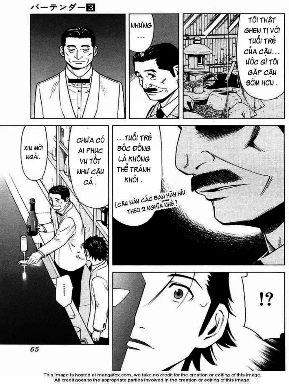 Truyện Tranh Bartender - Người Pha Chế Rượu trang 3