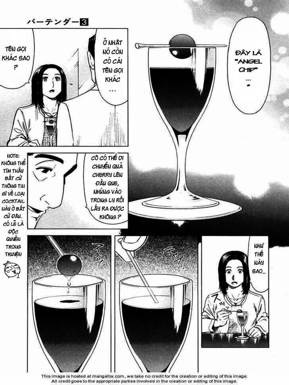 Truyện Tranh Bartender - Người Pha Chế Rượu trang 3
