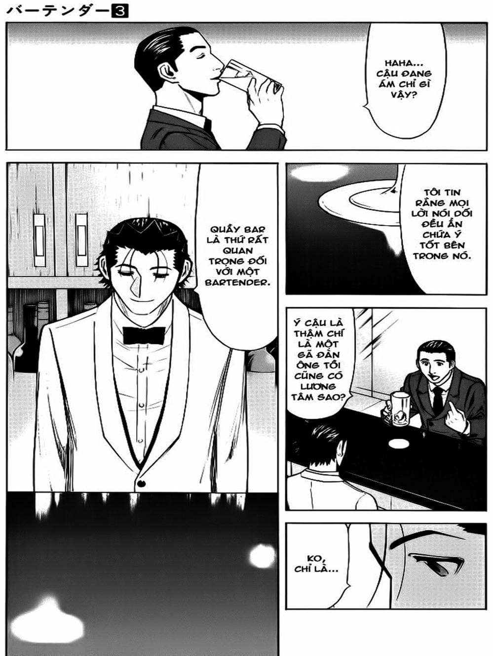 Truyện Tranh Bartender - Người Pha Chế Rượu trang 3