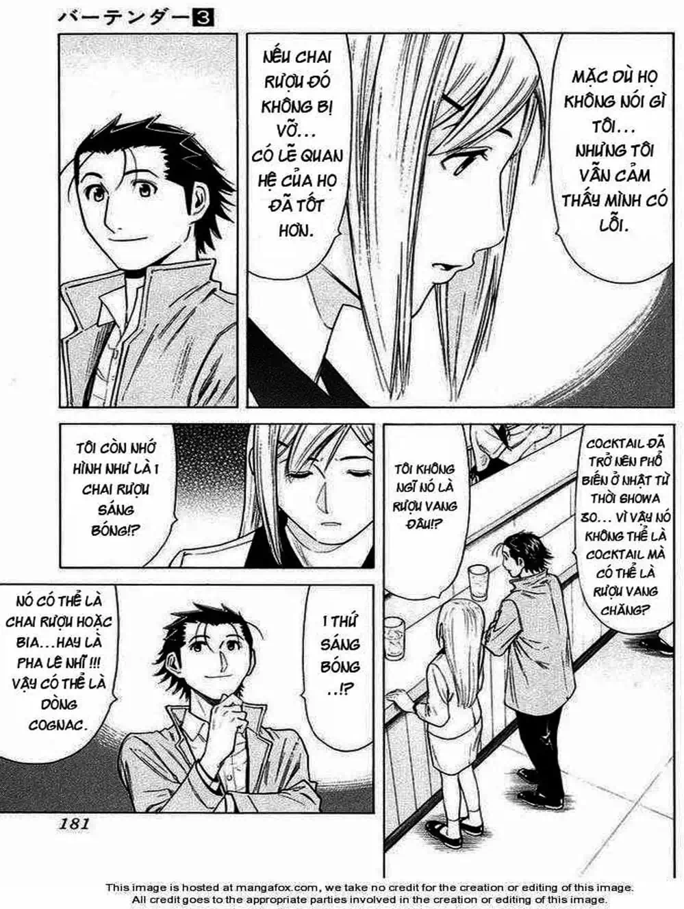 Truyện Tranh Bartender - Người Pha Chế Rượu trang 3