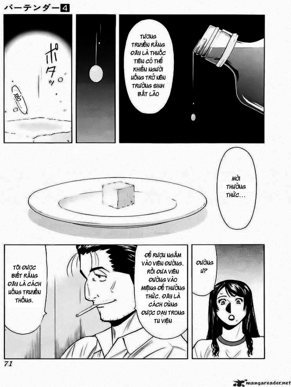 Truyện Tranh Bartender - Người Pha Chế Rượu trang 3