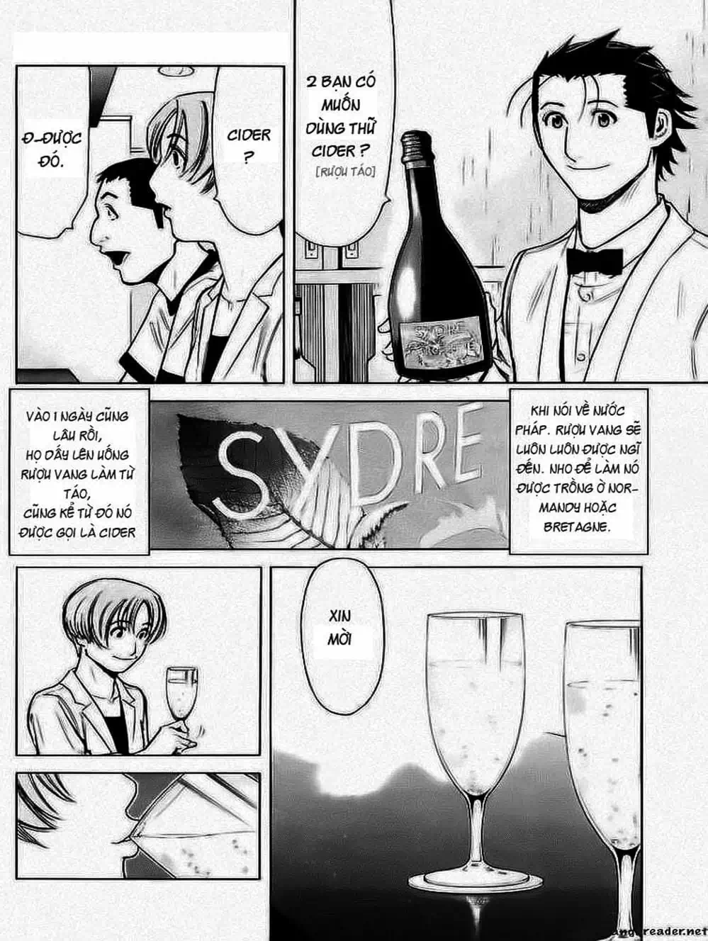 Truyện Tranh Bartender - Người Pha Chế Rượu trang 3