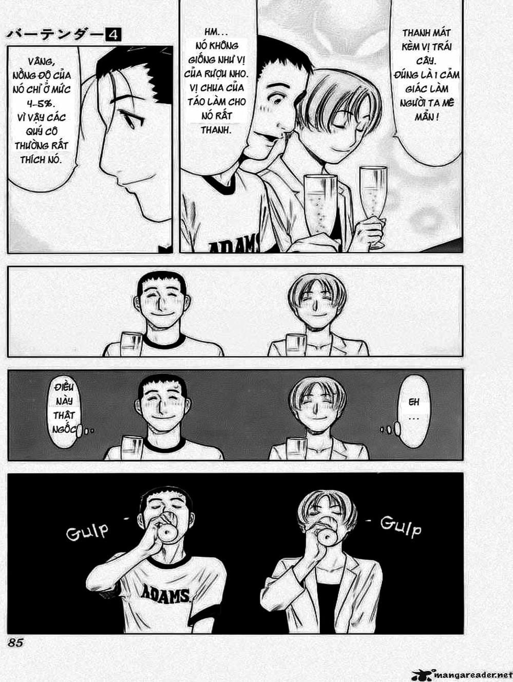 Truyện Tranh Bartender - Người Pha Chế Rượu trang 3