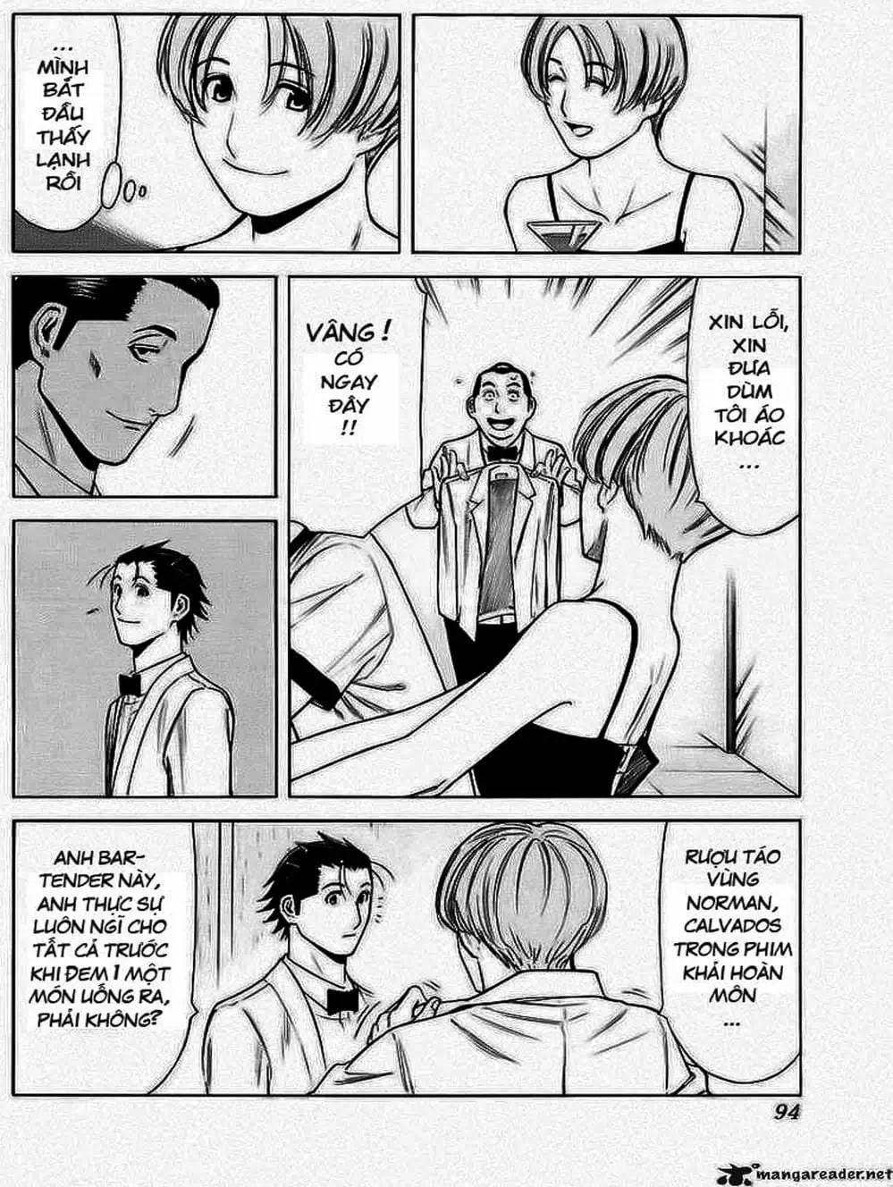Truyện Tranh Bartender - Người Pha Chế Rượu trang 3