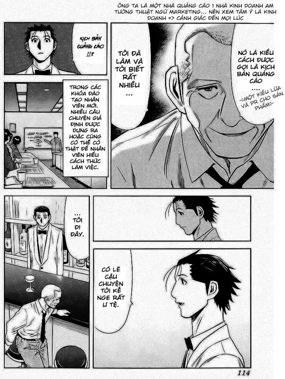 Truyện Tranh Bartender - Người Pha Chế Rượu trang 3