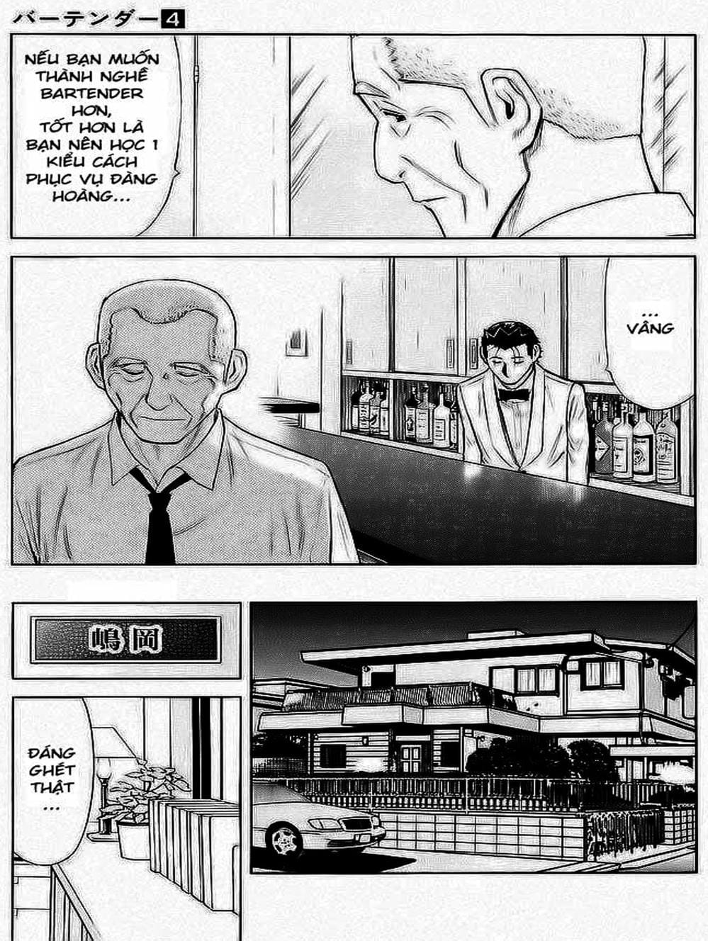 Truyện Tranh Bartender - Người Pha Chế Rượu trang 3