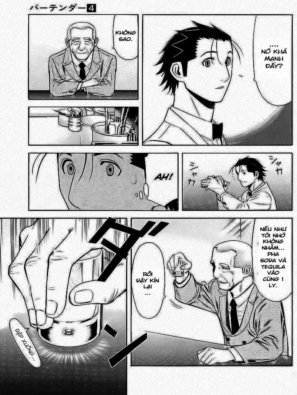 Truyện Tranh Bartender - Người Pha Chế Rượu trang 3