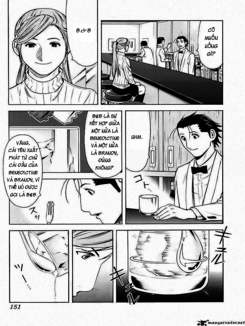 Truyện Tranh Bartender - Người Pha Chế Rượu trang 3