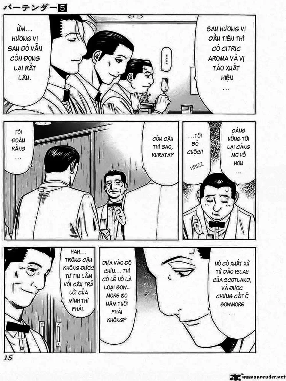 Truyện Tranh Bartender - Người Pha Chế Rượu trang 3