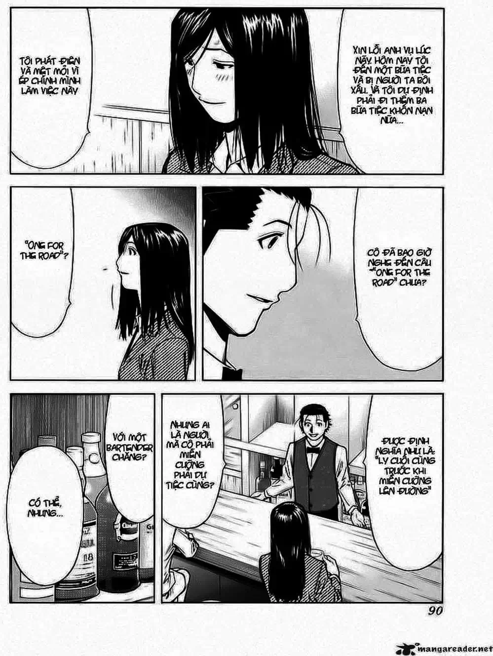 Truyện Tranh Bartender - Người Pha Chế Rượu trang 3