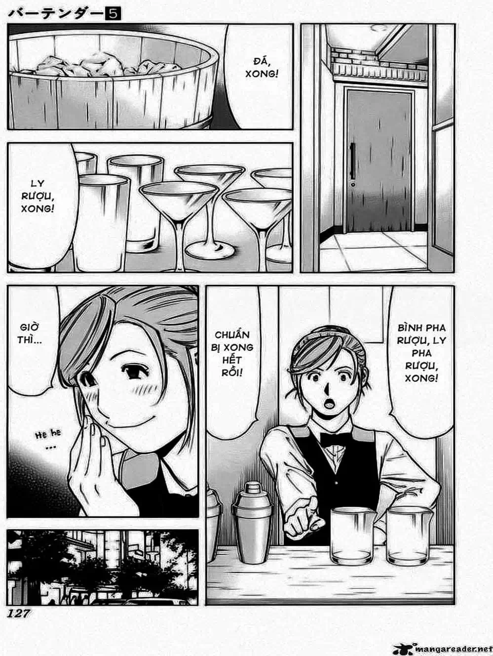 Truyện Tranh Bartender - Người Pha Chế Rượu trang 3