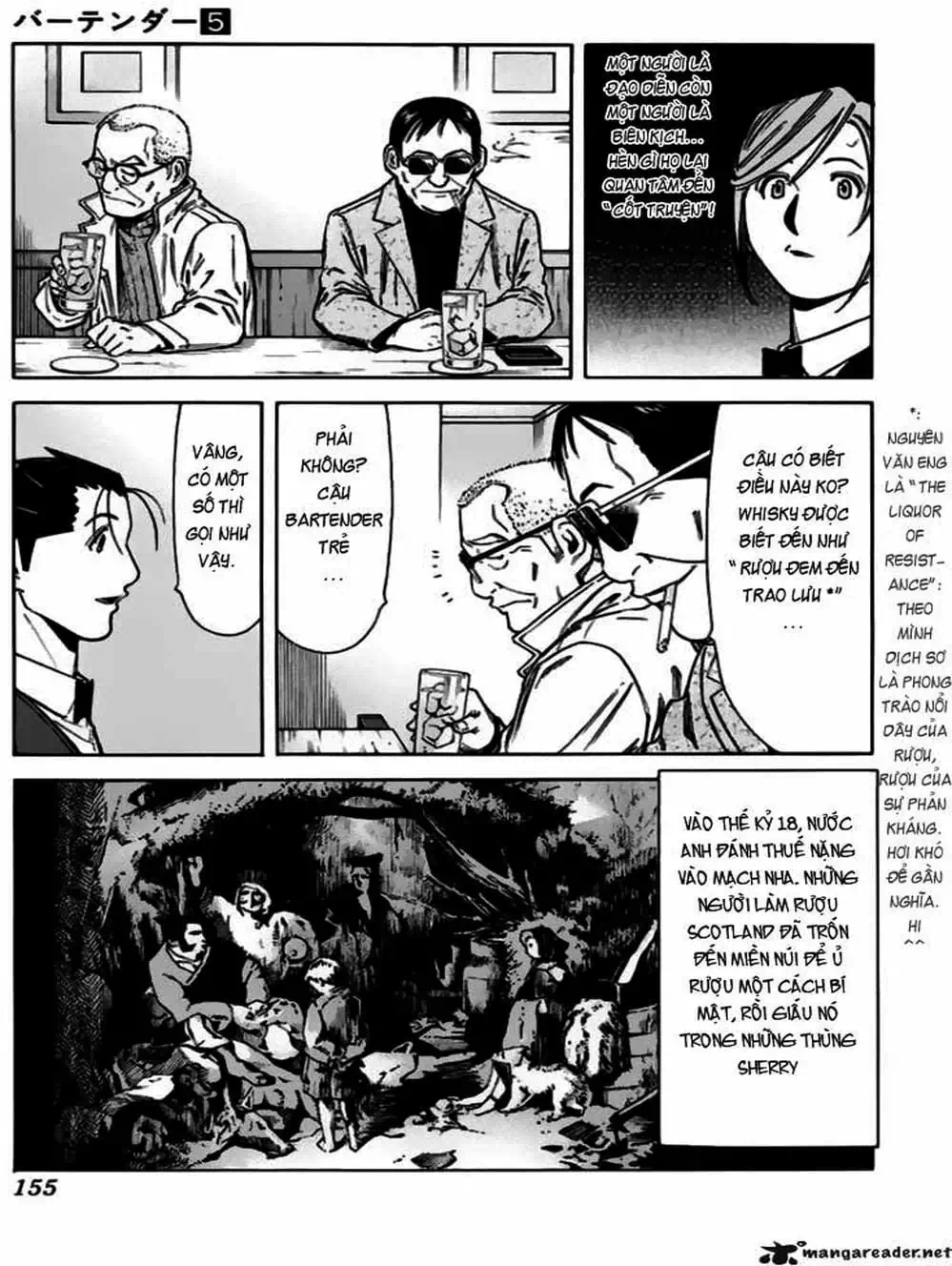Truyện Tranh Bartender - Người Pha Chế Rượu trang 3