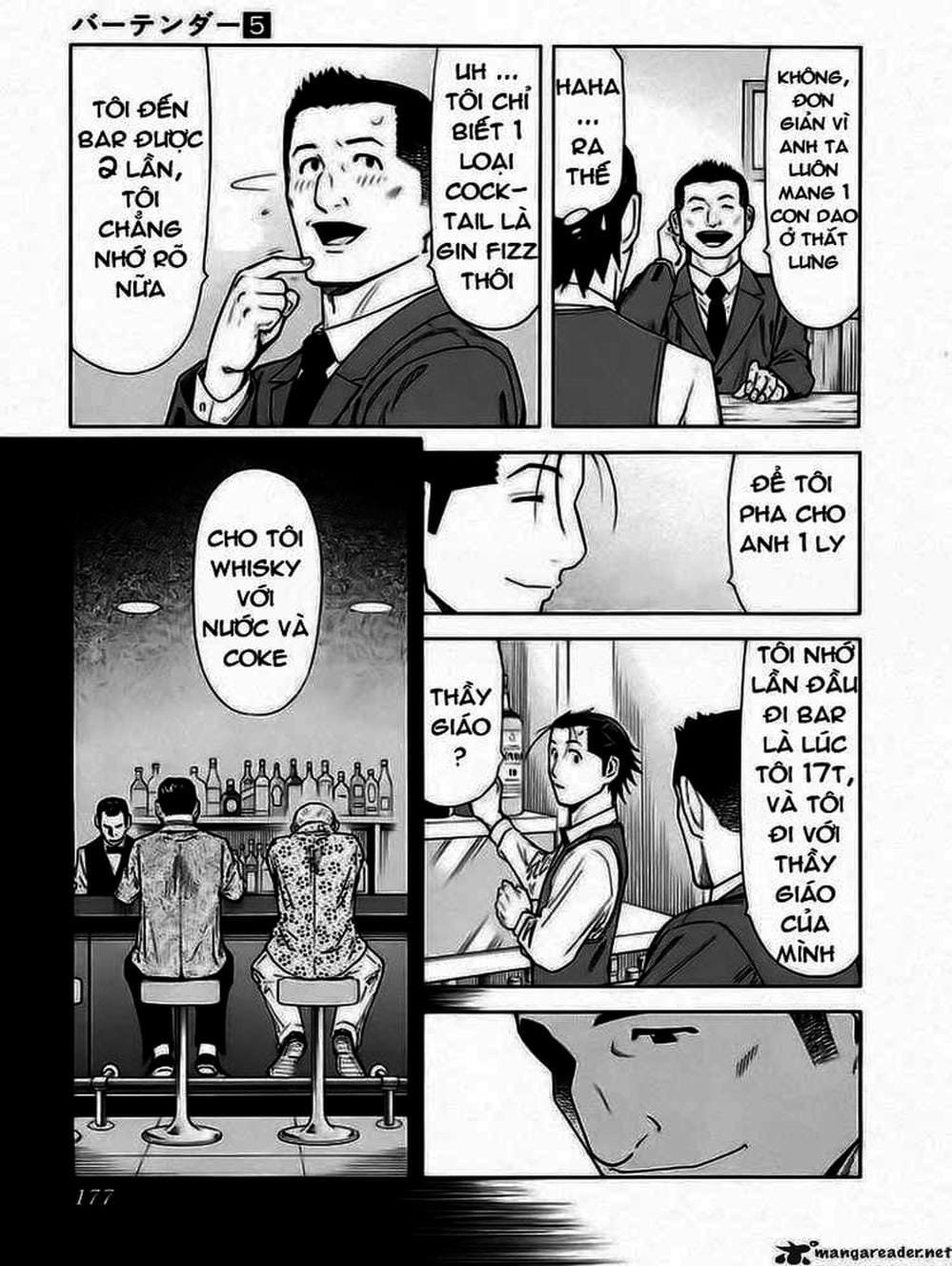 Truyện Tranh Bartender - Người Pha Chế Rượu trang 3