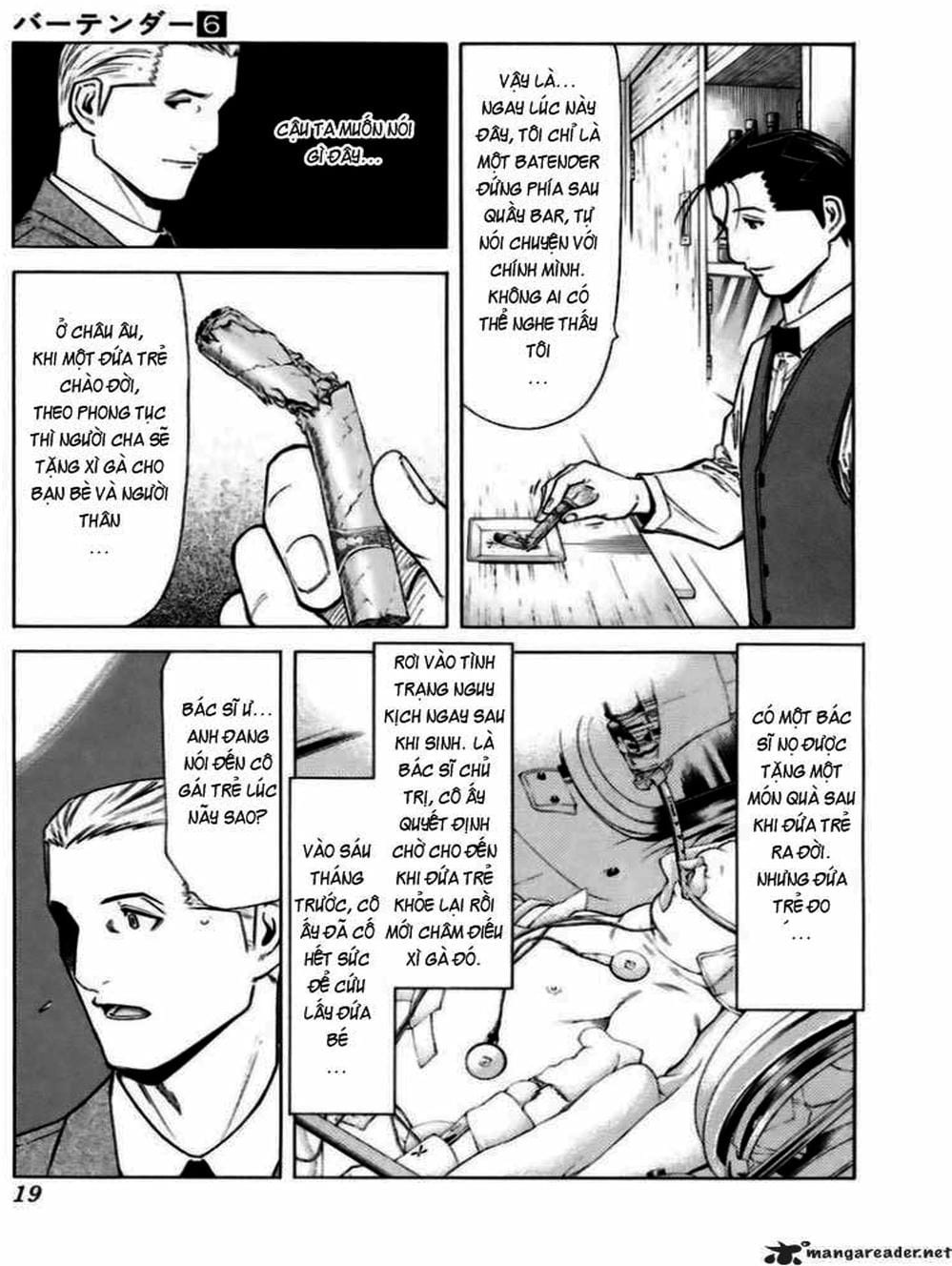 Truyện Tranh Bartender - Người Pha Chế Rượu trang 3