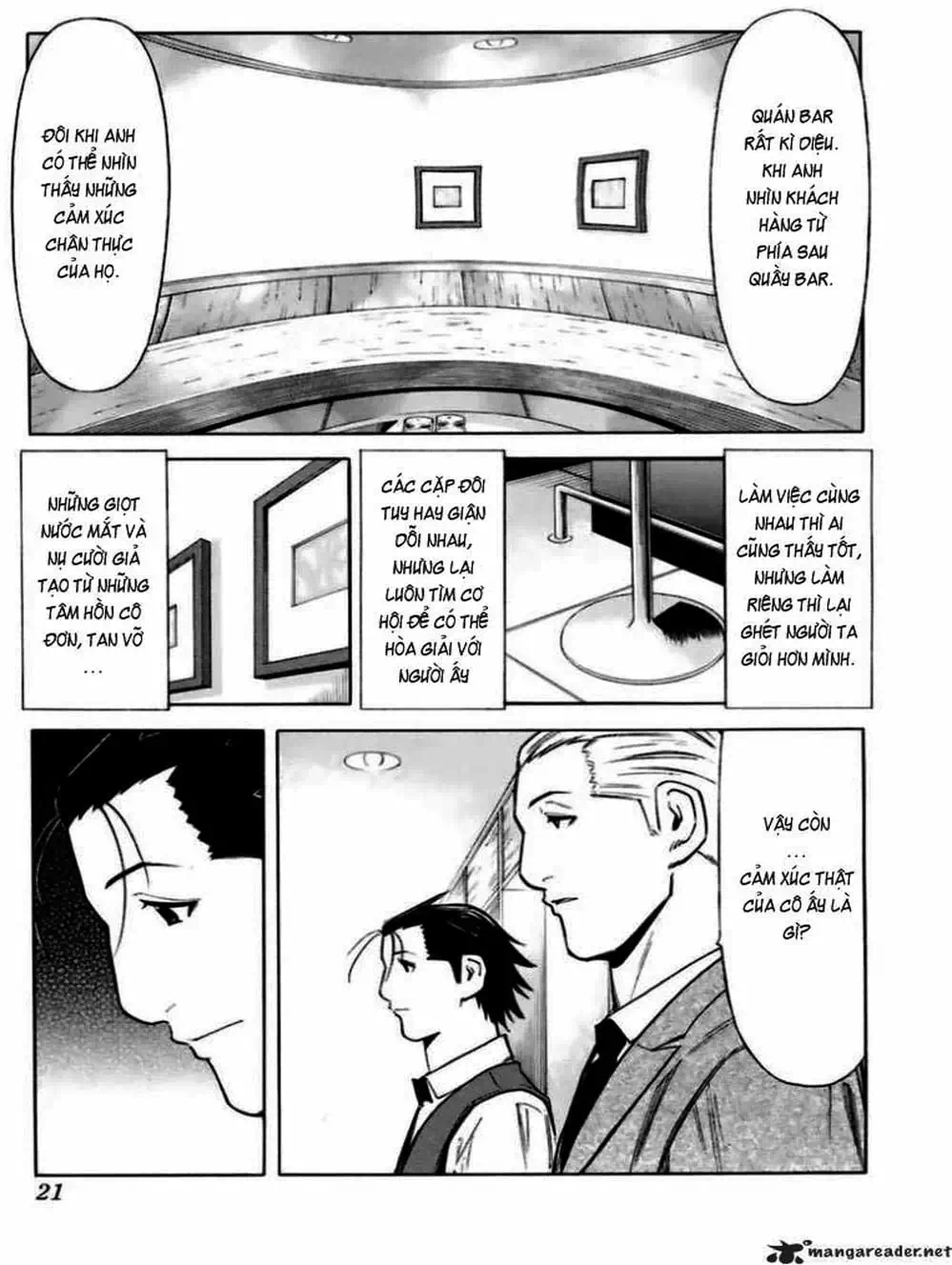 Truyện Tranh Bartender - Người Pha Chế Rượu trang 3