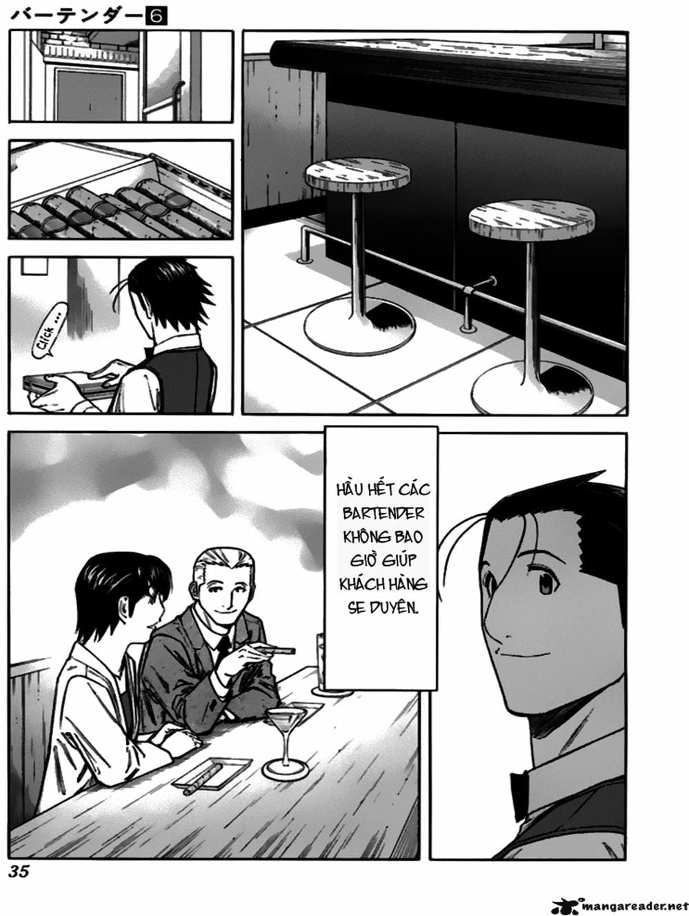 Truyện Tranh Bartender - Người Pha Chế Rượu trang 3