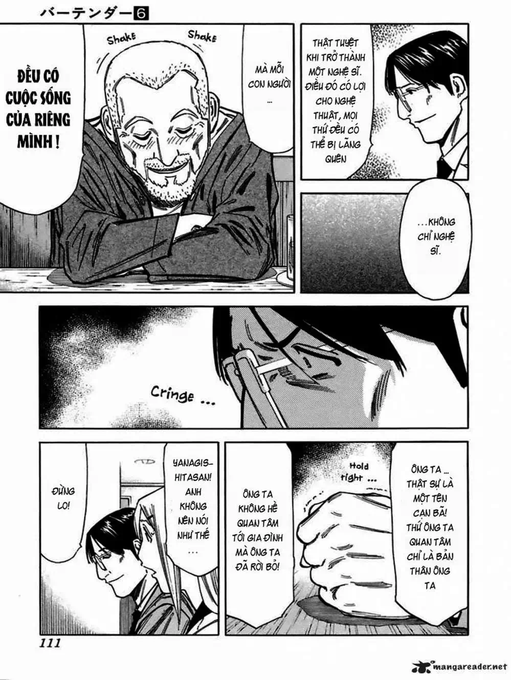 Truyện Tranh Bartender - Người Pha Chế Rượu trang 3