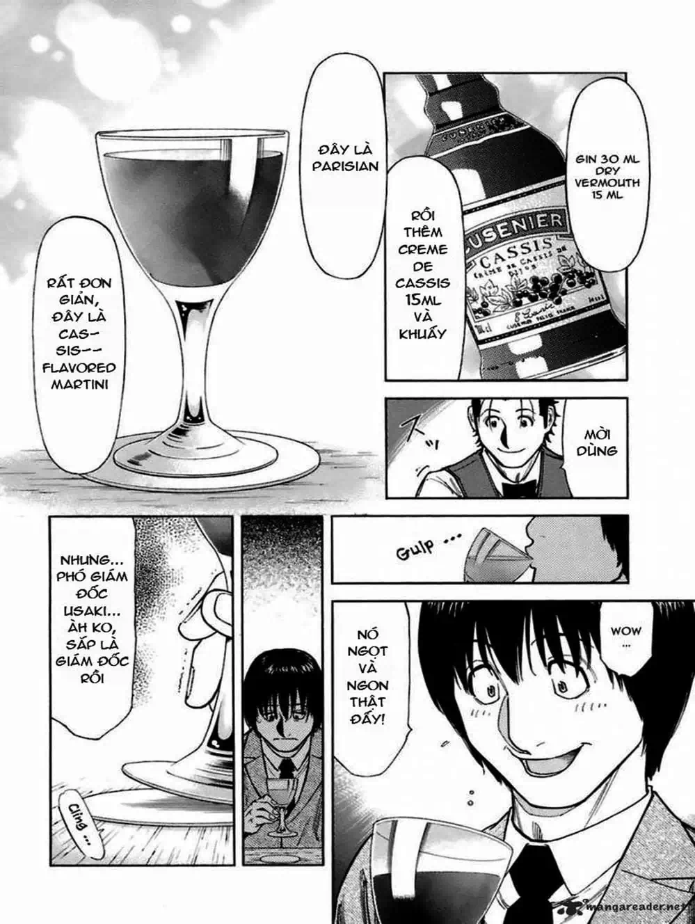 Truyện Tranh Bartender - Người Pha Chế Rượu trang 3