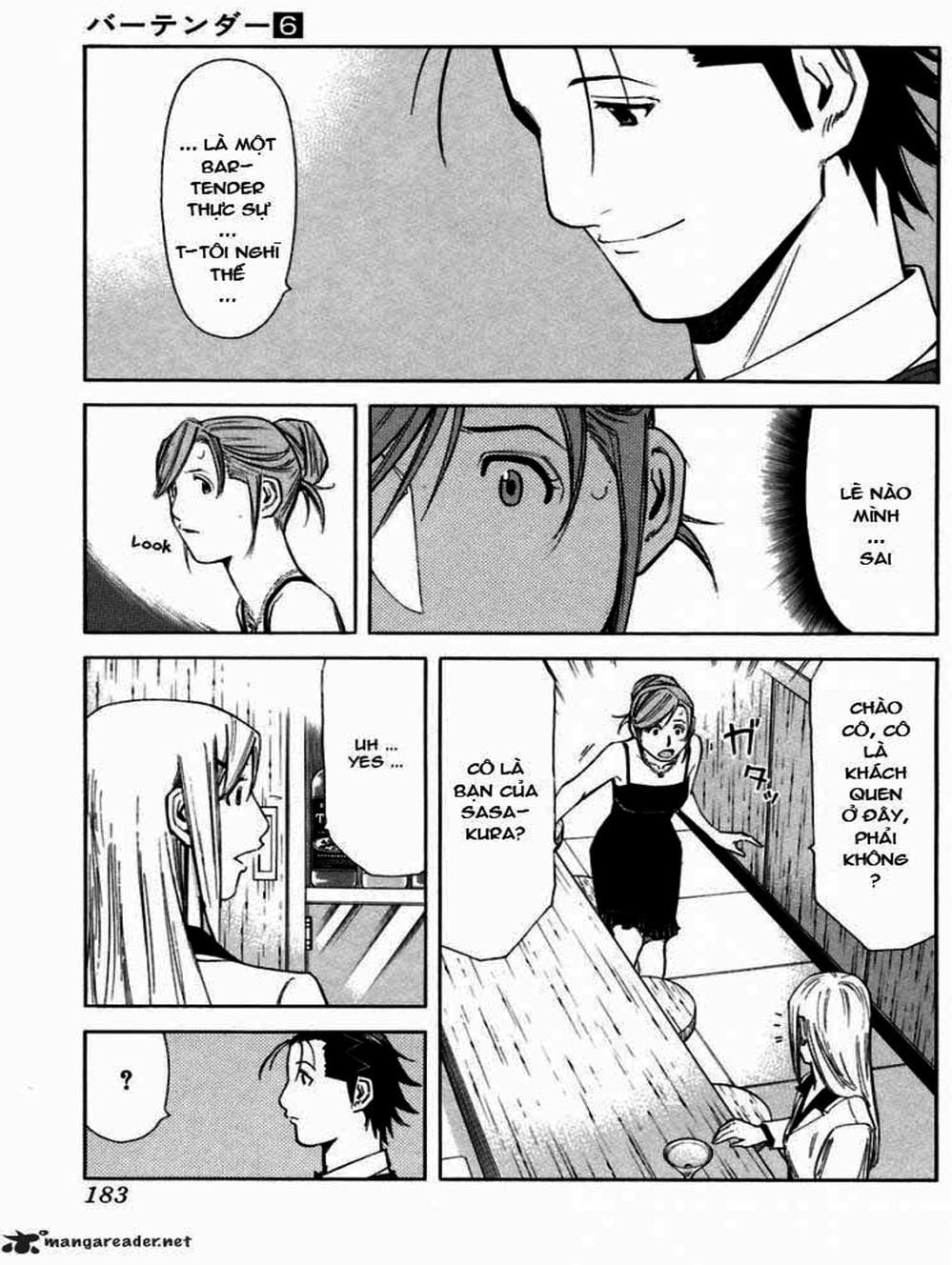 Truyện Tranh Bartender - Người Pha Chế Rượu trang 3