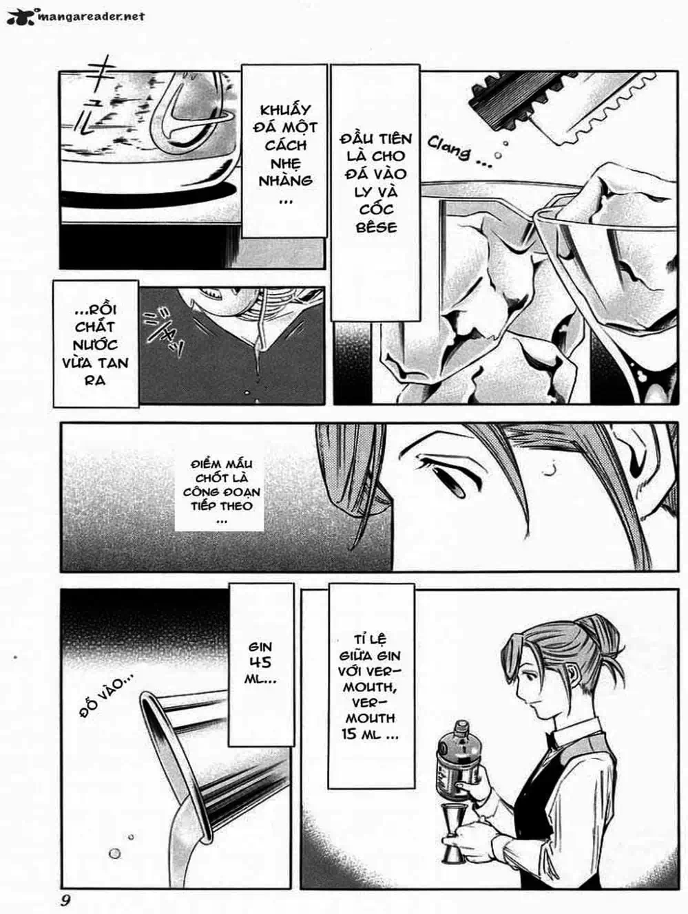 Truyện Tranh Bartender - Người Pha Chế Rượu trang 3