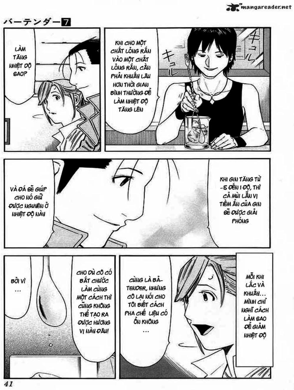 Truyện Tranh Bartender - Người Pha Chế Rượu trang 3