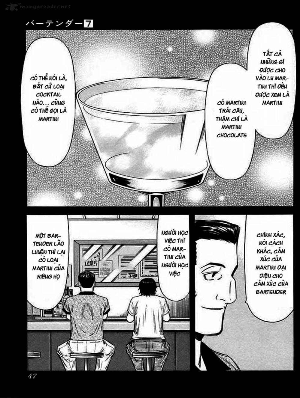 Truyện Tranh Bartender - Người Pha Chế Rượu trang 3