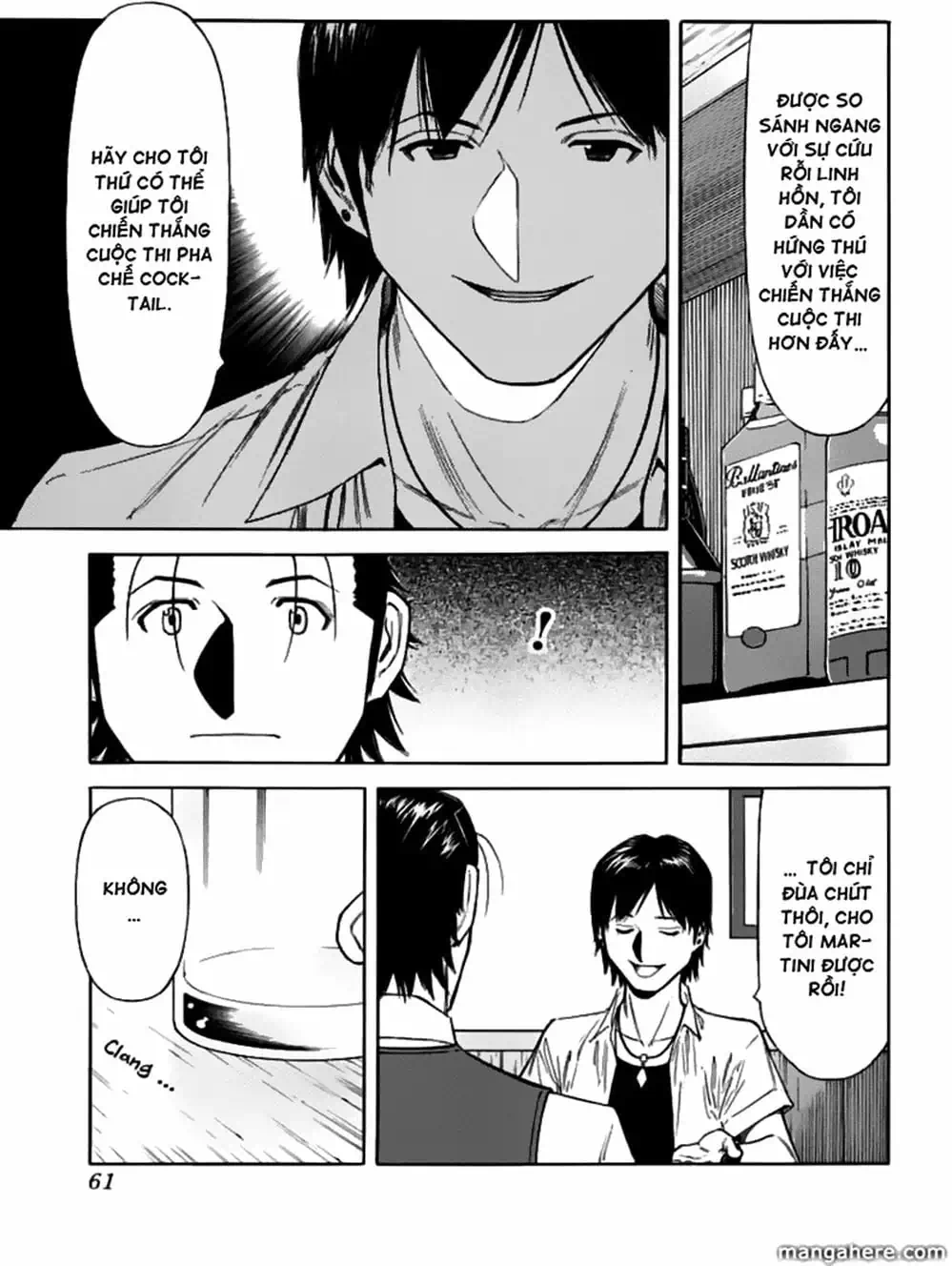 Truyện Tranh Bartender - Người Pha Chế Rượu trang 3