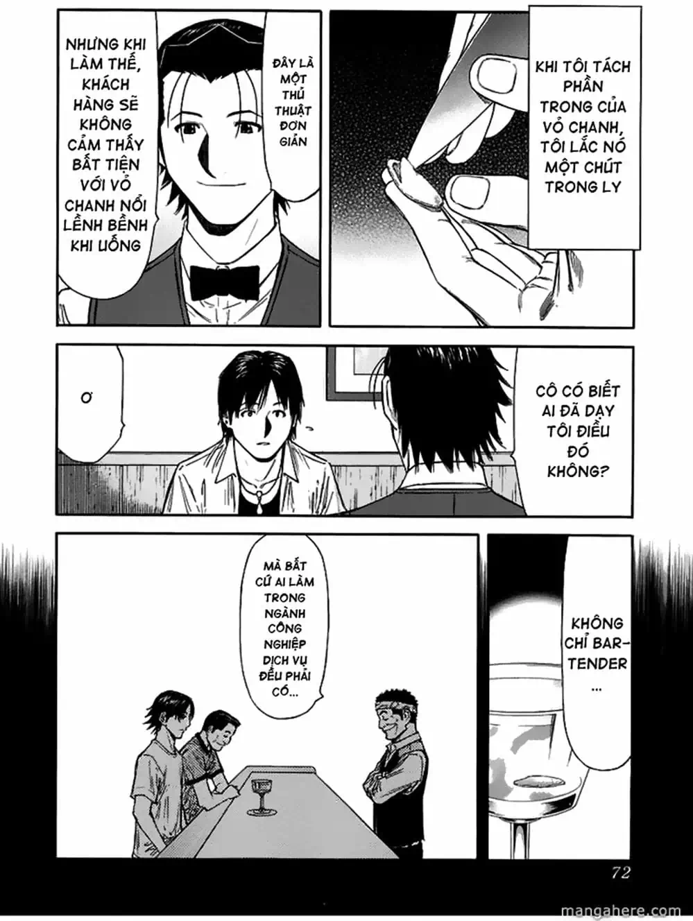 Truyện Tranh Bartender - Người Pha Chế Rượu trang 3