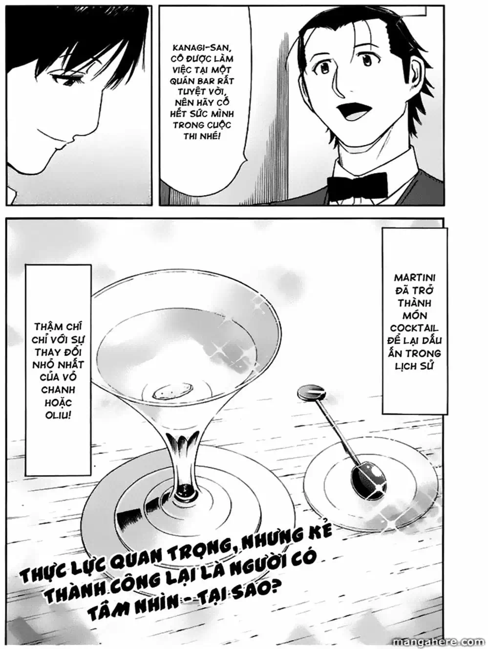 Truyện Tranh Bartender - Người Pha Chế Rượu trang 3