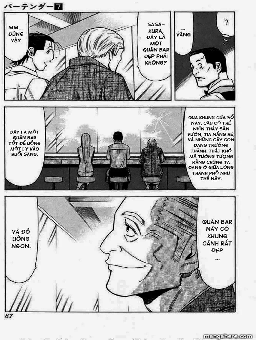 Truyện Tranh Bartender - Người Pha Chế Rượu trang 3