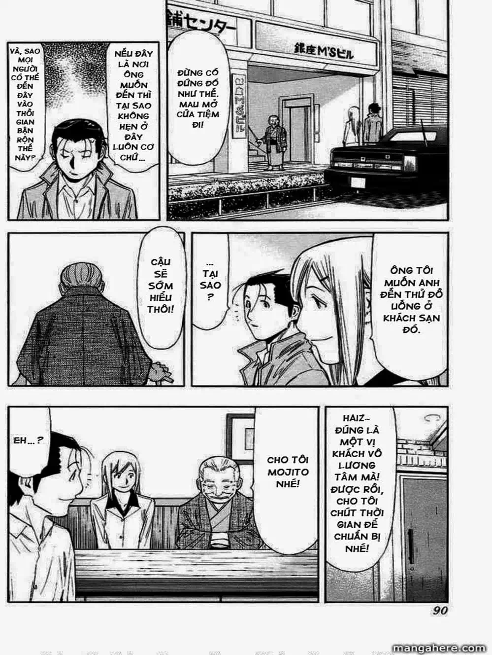 Truyện Tranh Bartender - Người Pha Chế Rượu trang 3