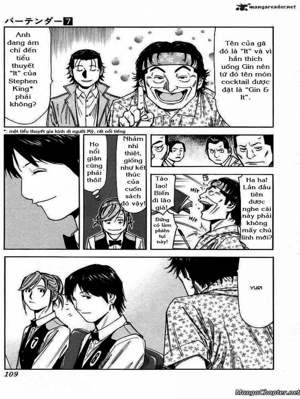 Truyện Tranh Bartender - Người Pha Chế Rượu trang 3