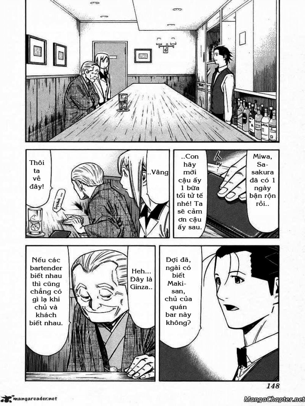 Truyện Tranh Bartender - Người Pha Chế Rượu trang 3