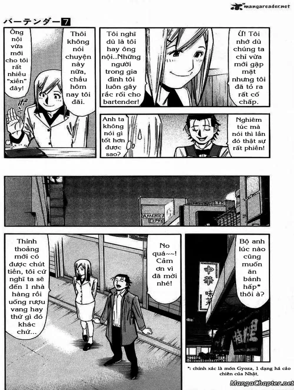 Truyện Tranh Bartender - Người Pha Chế Rượu trang 3