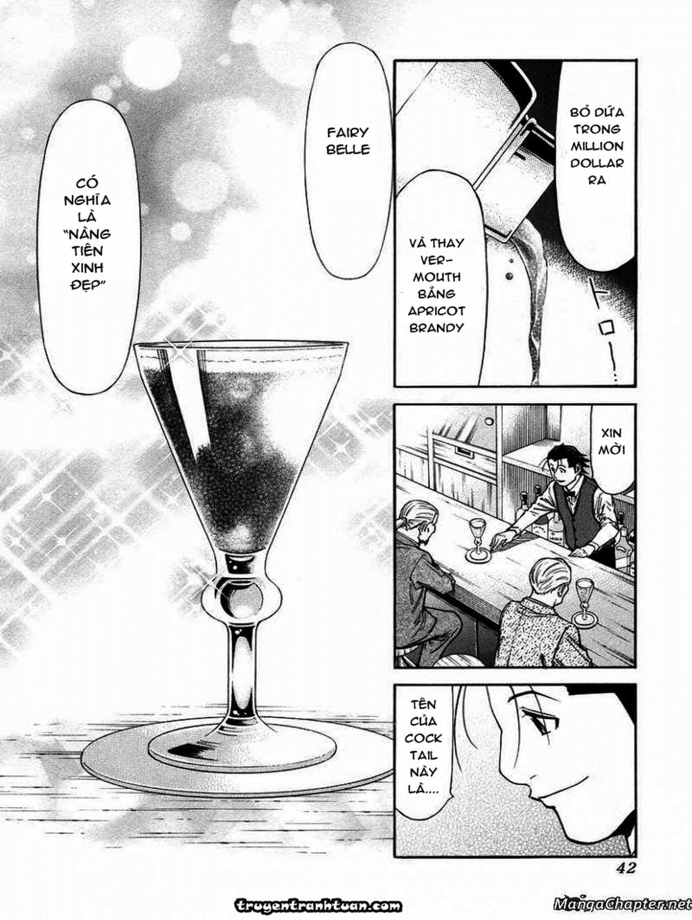 Truyện Tranh Bartender - Người Pha Chế Rượu trang 3