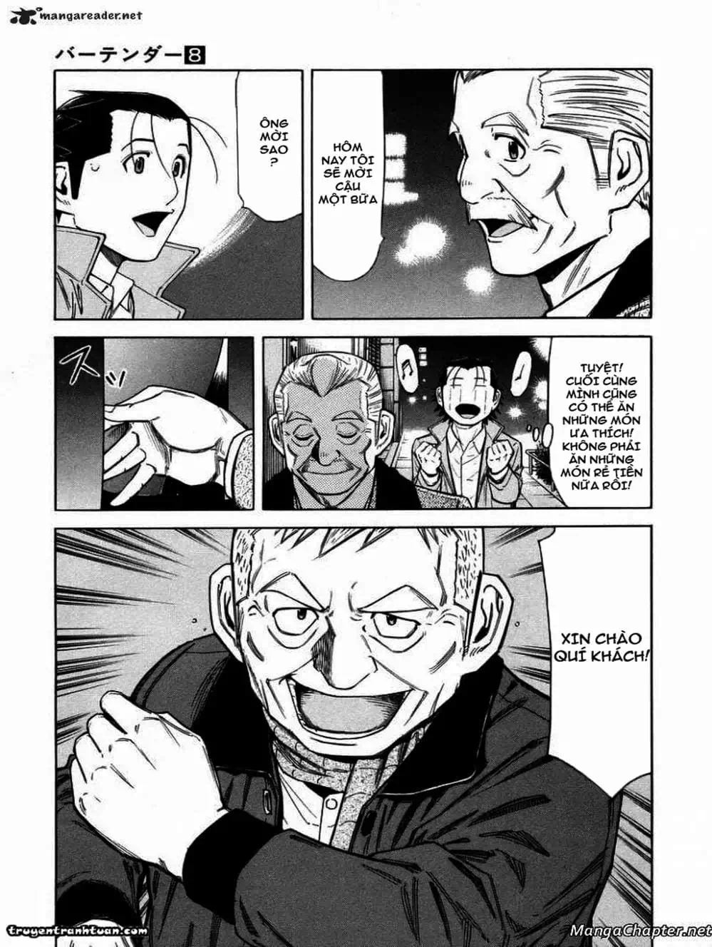 Truyện Tranh Bartender - Người Pha Chế Rượu trang 3