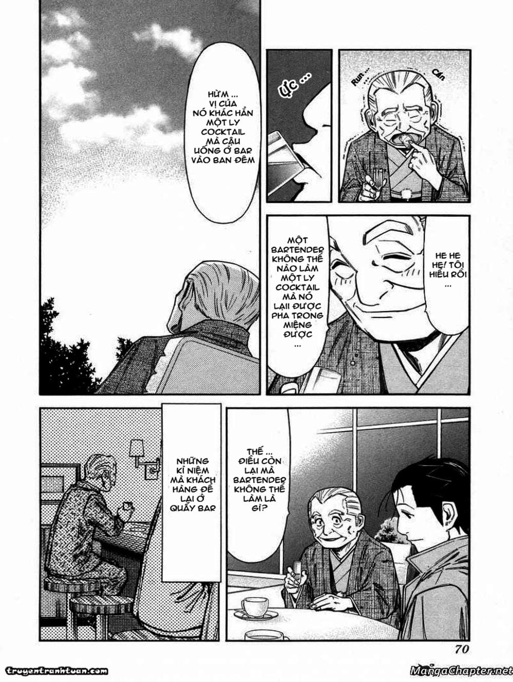 Truyện Tranh Bartender - Người Pha Chế Rượu trang 3