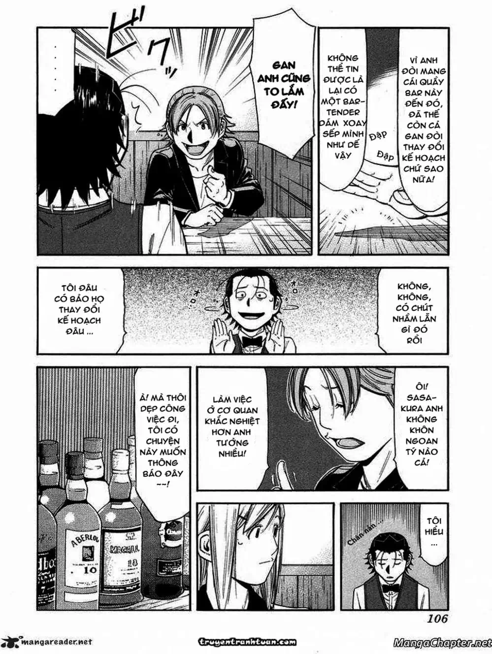 Truyện Tranh Bartender - Người Pha Chế Rượu trang 3