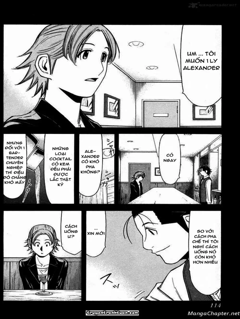 Truyện Tranh Bartender - Người Pha Chế Rượu trang 3
