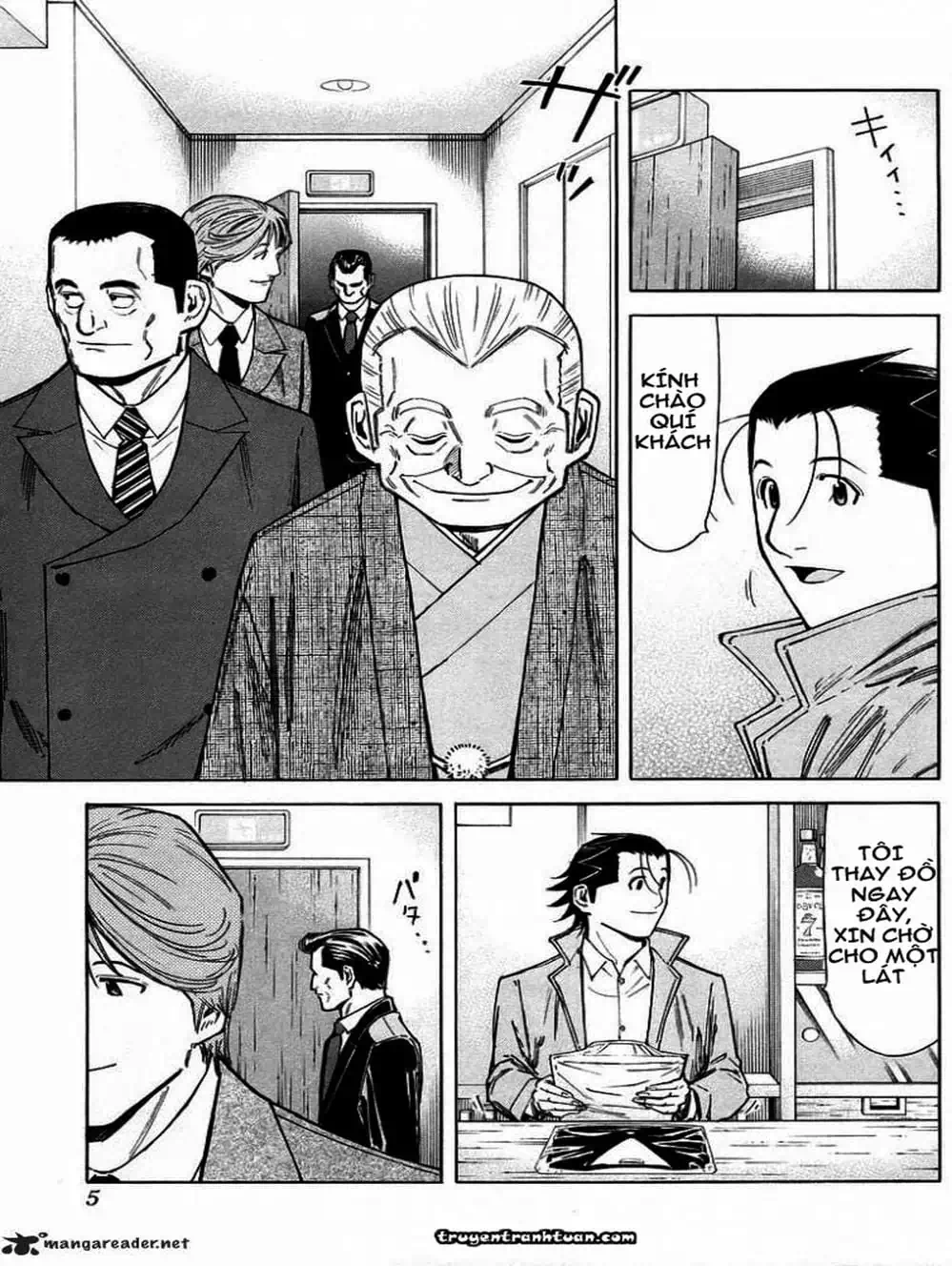 Truyện Tranh Bartender - Người Pha Chế Rượu trang 3