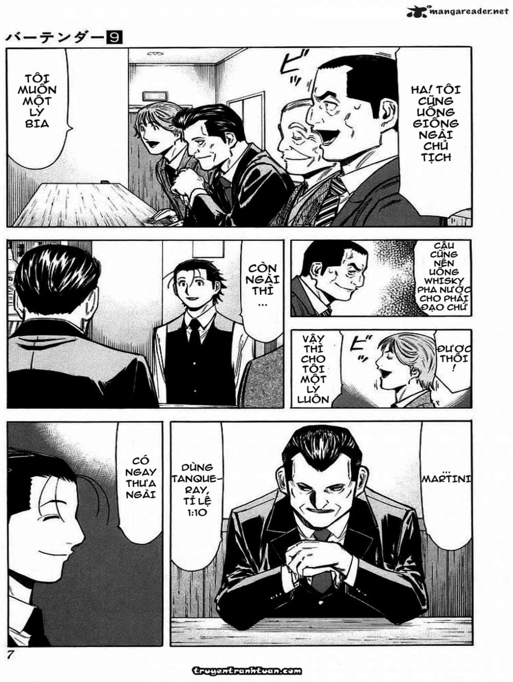 Truyện Tranh Bartender - Người Pha Chế Rượu trang 3