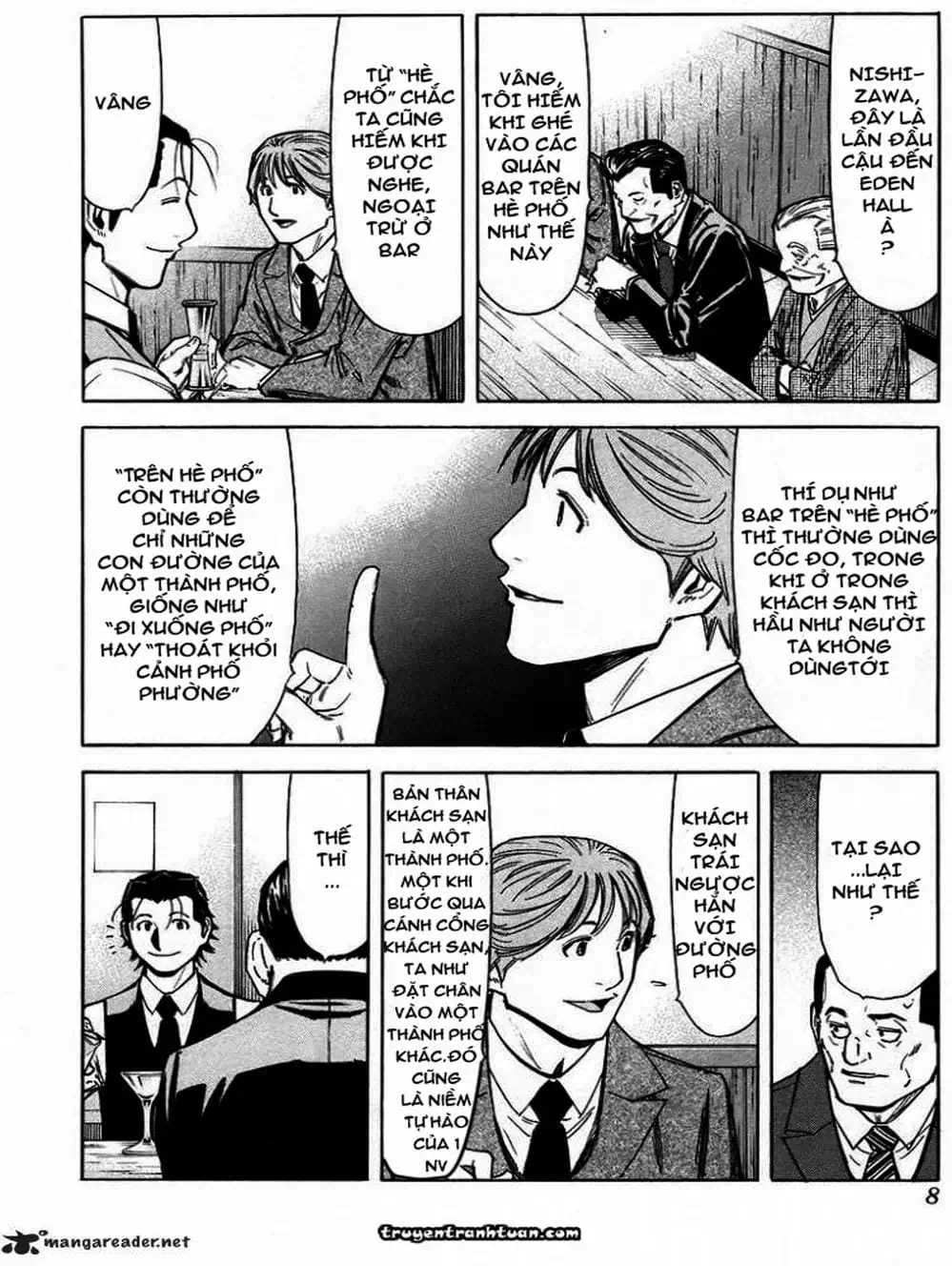 Truyện Tranh Bartender - Người Pha Chế Rượu trang 3