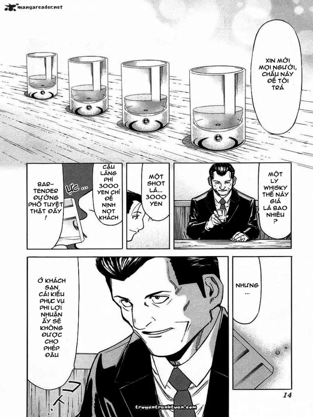 Truyện Tranh Bartender - Người Pha Chế Rượu trang 3