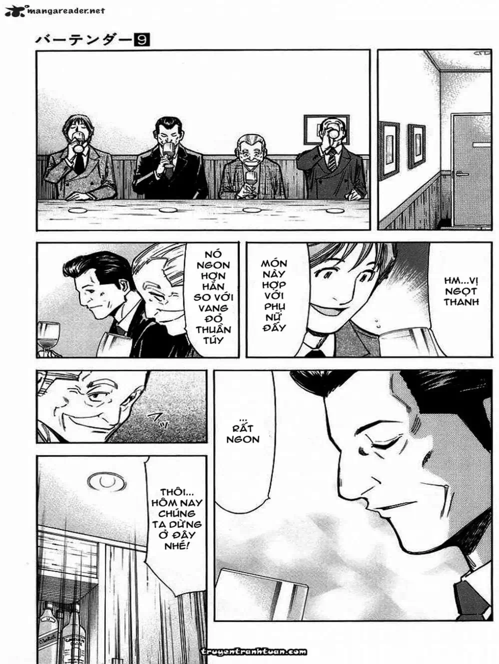 Truyện Tranh Bartender - Người Pha Chế Rượu trang 3