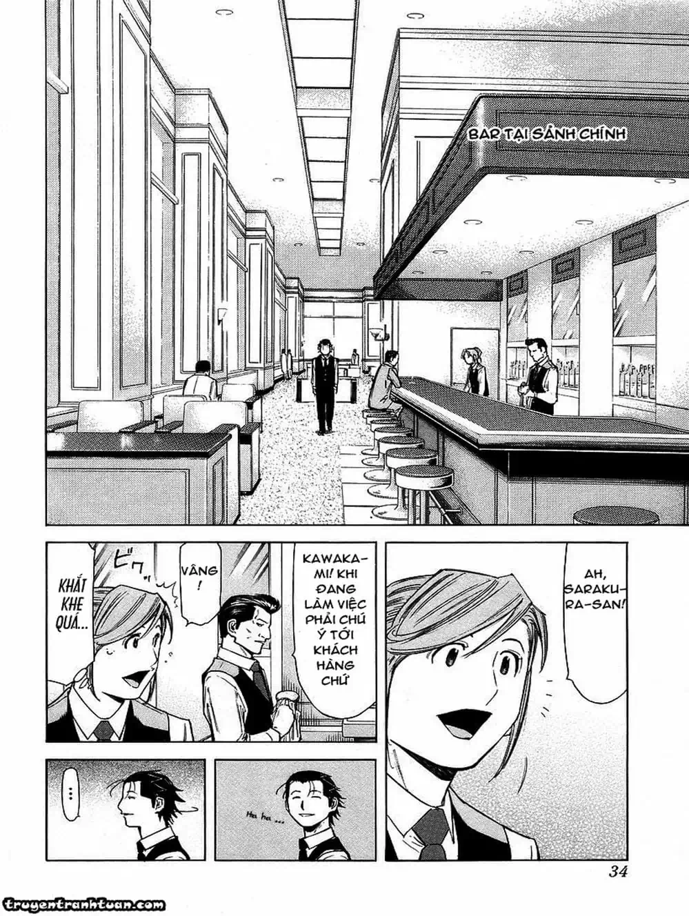 Truyện Tranh Bartender - Người Pha Chế Rượu trang 3