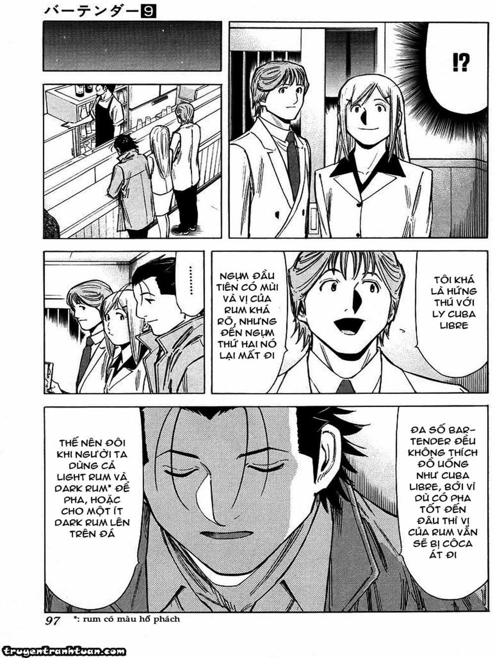 Truyện Tranh Bartender - Người Pha Chế Rượu trang 3