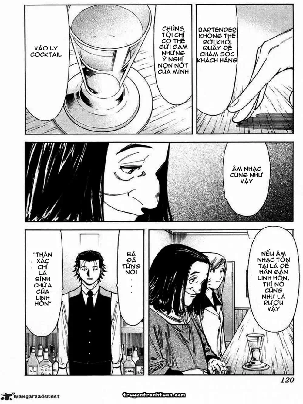 Truyện Tranh Bartender - Người Pha Chế Rượu trang 3